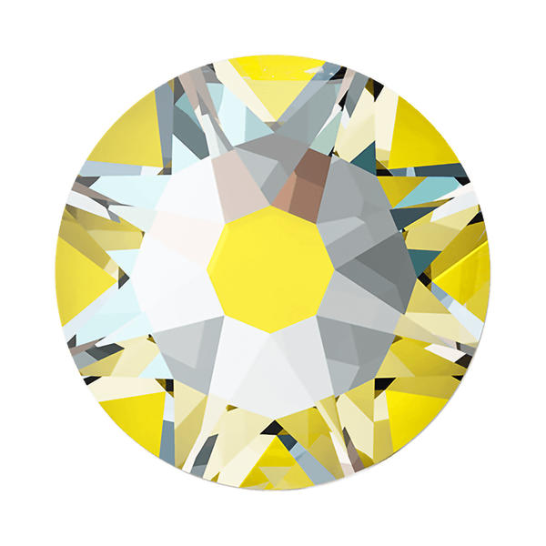 Swarovski Hotfix Crystals 2078 ss 16 Crystal Sunshine Delite HFT