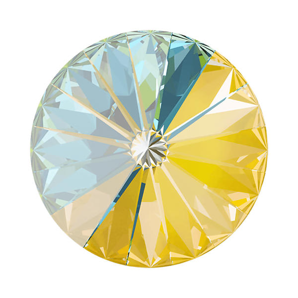 Swarovski Round Stones 1122 14 mm Crystal Sunshine Delite
