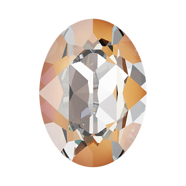 Swarovski Fancy Stones 4120 14 x 10 mm Crystal Peach Delite