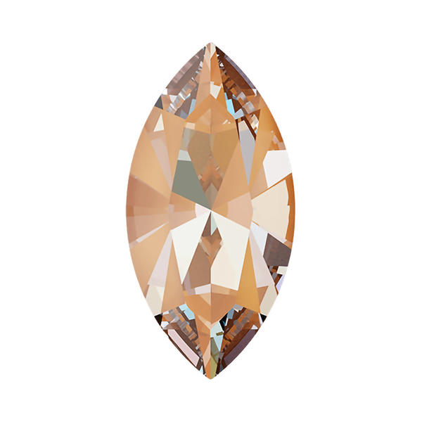 Swarovski Fancy Stones 4228 15 x 7 mm Crystal Peach Delite