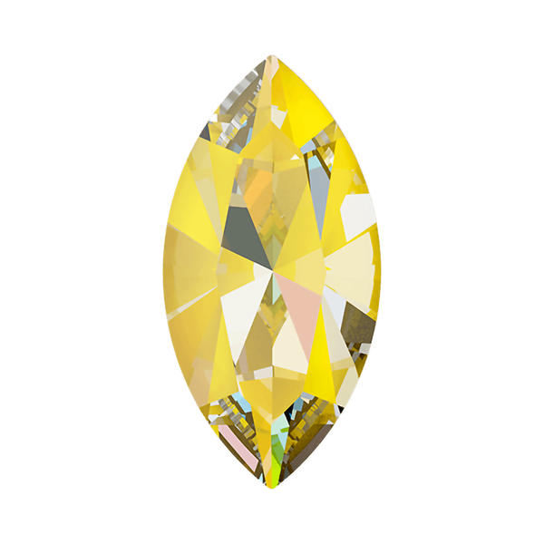 Swarovski Fancy Stones 4228 10 x 5 mm Crystal Sunshine Delite