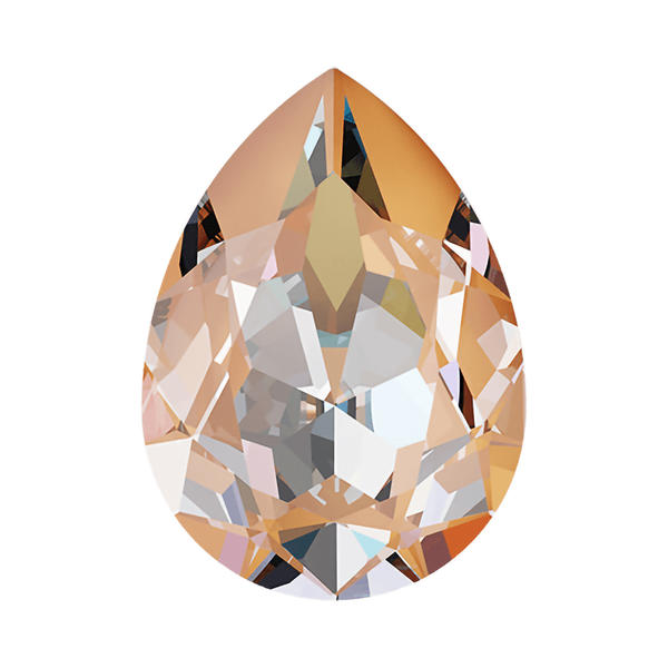 Swarovski Fancy Stones 4320 14 x 10 mm Crystal Peach Delite