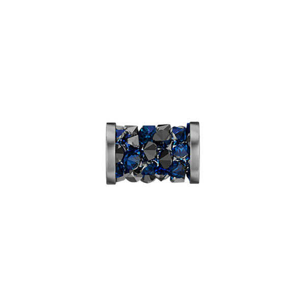 Swarovski Crystal Beads 5950 8 mm Crystal Bermuda Blue STEEL