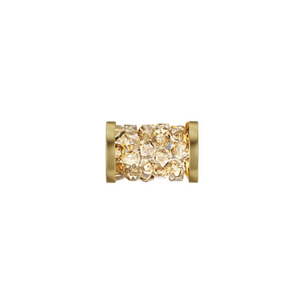 Swarovski Crystal Beads 5950 15 mm Crystal Golden Shadow GOLD