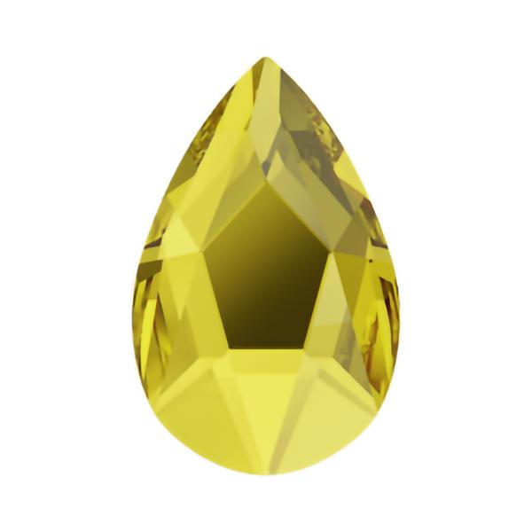 Swarovski Flatback Crystals 2303 14 x 9 mm Citrine F