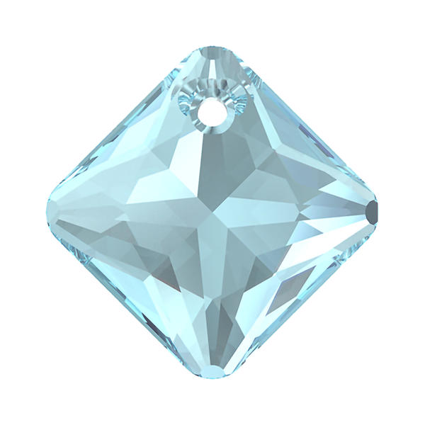 Swarovski Crystal Pendants 6431 16 mm Aquamarine
