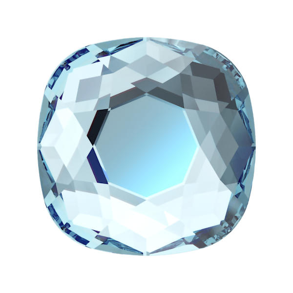 Swarovski Flatback Crystals 2471 7 mm Aquamarine F
