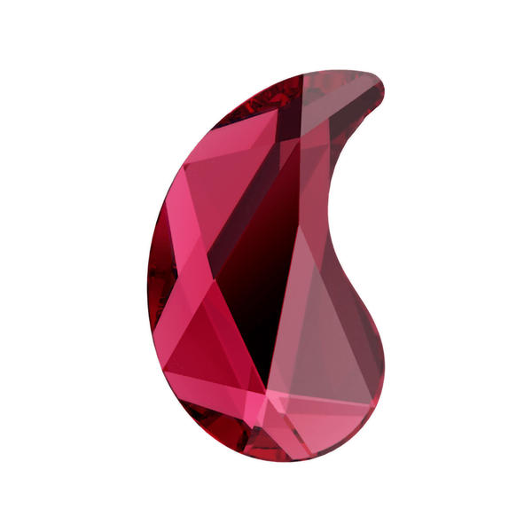 Swarovski Flatback Crystals 2364 10 x 6 mm Scarlet F