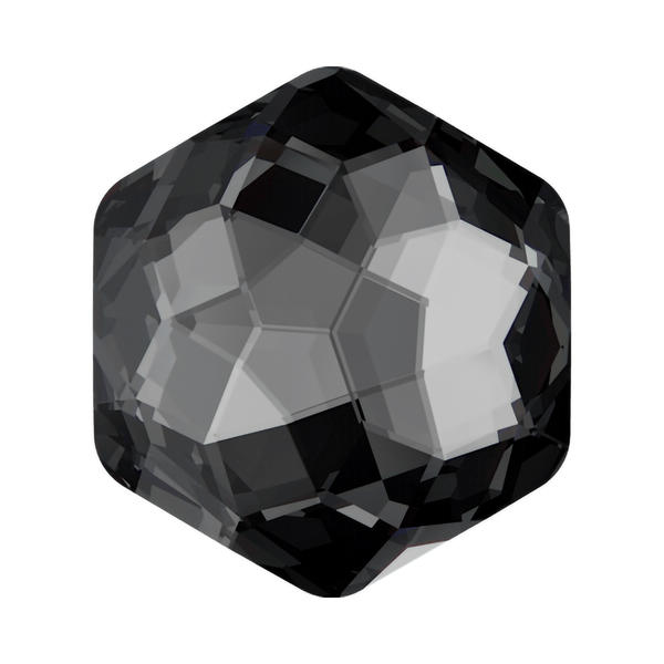 Swarovski Fancy Stones 4683 7,8 x 8,7 mm Crystal Silver Night