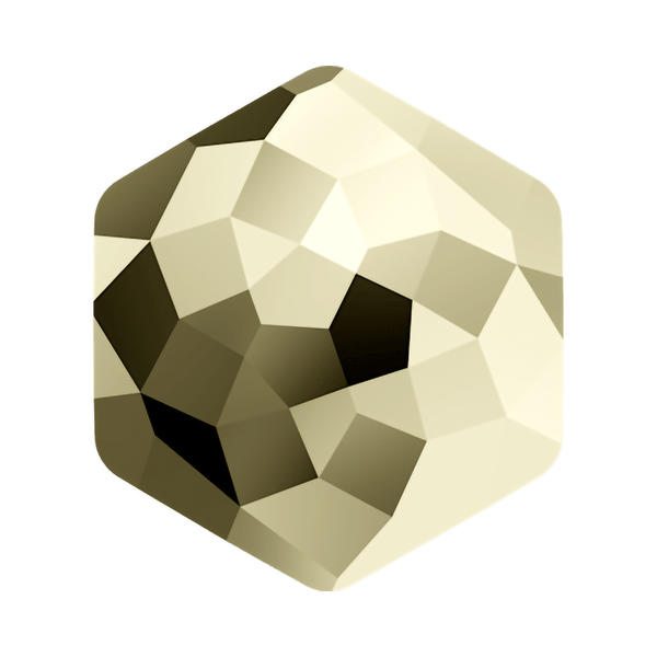 Swarovski Fancy Stones 4683 10 x 11,2 mm Crystal Metallic Light Gold F