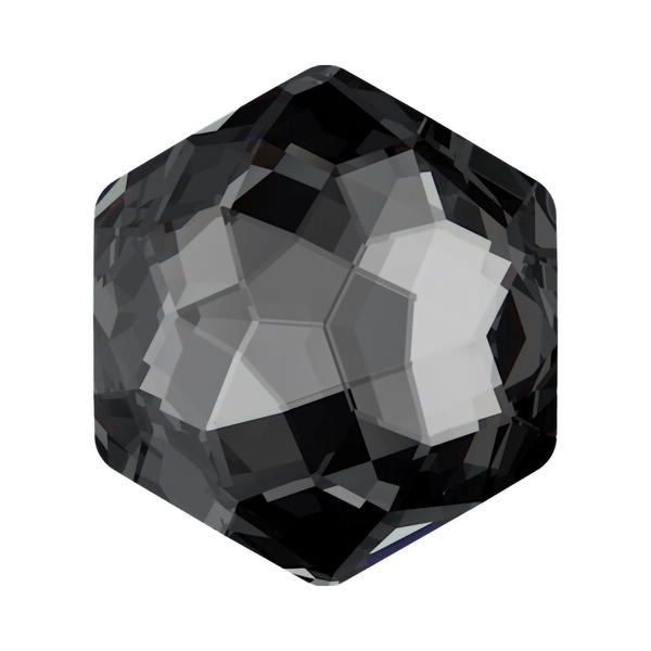 Swarovski Fancy Stones 4683 12 x 13,5 mm Crystal Silver Night