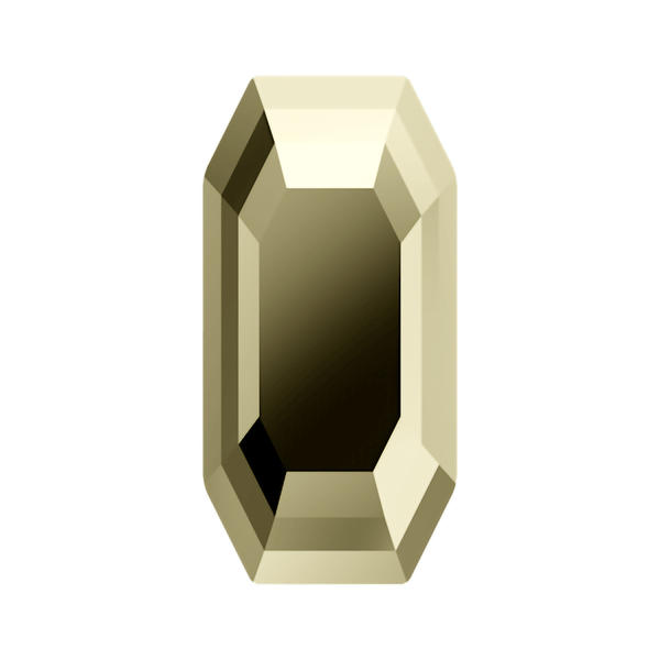 Swarovski Fancy Stones 4595 16 x 8 mm Crystal Metallic Light Gold F
