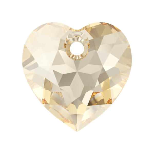 Swarovski Crystal Pendants 6432 10,5 mm Crystal Golden Shadow