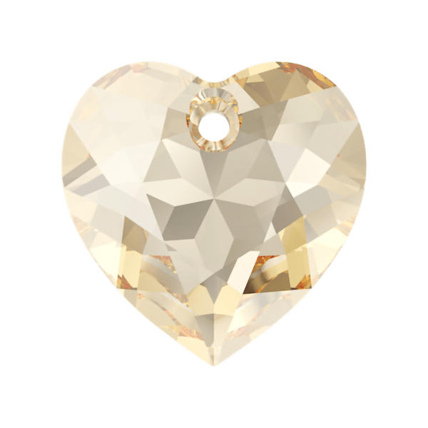 Swarovski Crystal Pendants 6432 14,5 mm Crystal Golden Shadow