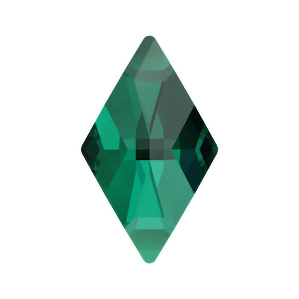 Swarovski Flatback Crystals 2709 10 x 6 mm Emerald F