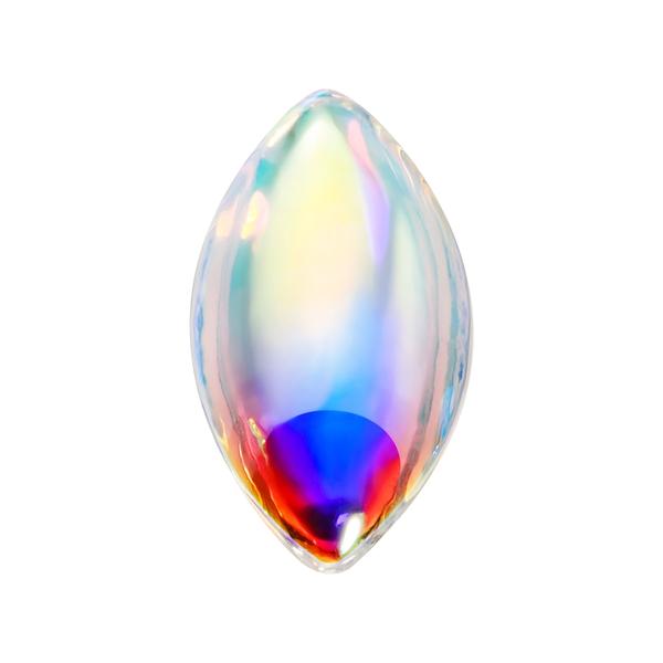 Swarovski Flatback Crystals 2208/4 6 x 3,5 mm Crystal AB F