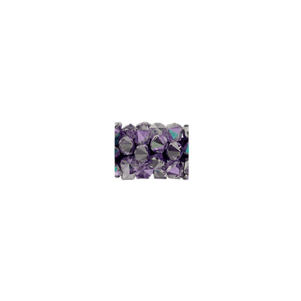 Swarovski Crystal Beads 5951 8 mm Light Amethyst Paradise Shine