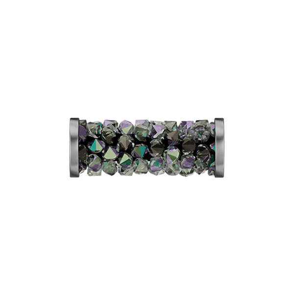 Swarovski Crystal Beads 5950 15 mm Crystal Paradise Shine STEEL