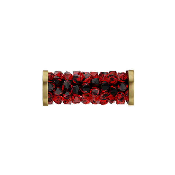 Swarovski Crystal Beads 5950 15 mm Light Siam GOLD