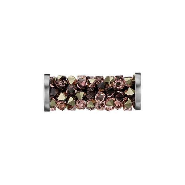 Swarovski Crystal Beads 5950 15 mm Crystal M127 STEEL
