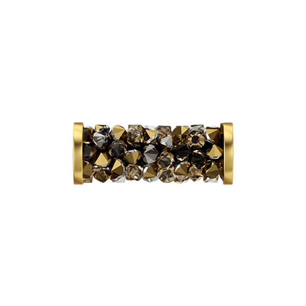 Swarovski Crystal Beads 5950 15 mm Crystal M113 GOLD