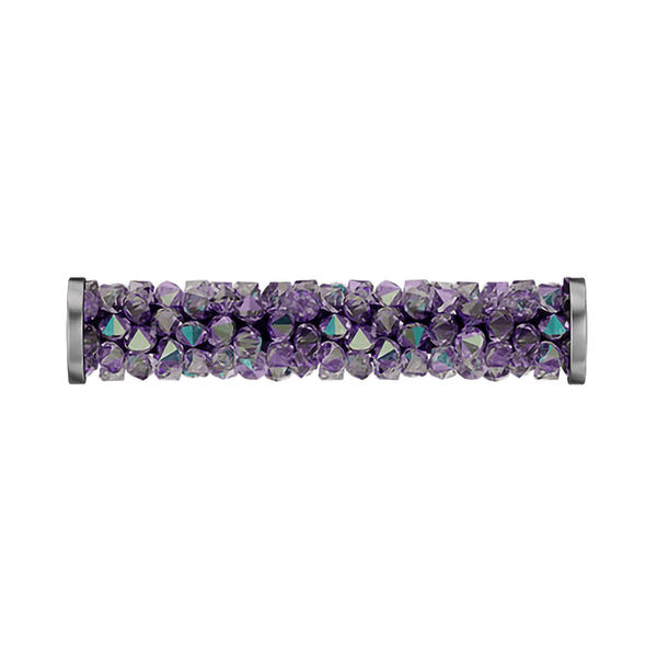 Swarovski Crystal Beads 5950 30 mm Light Amethyst Paradise Shine STEEL