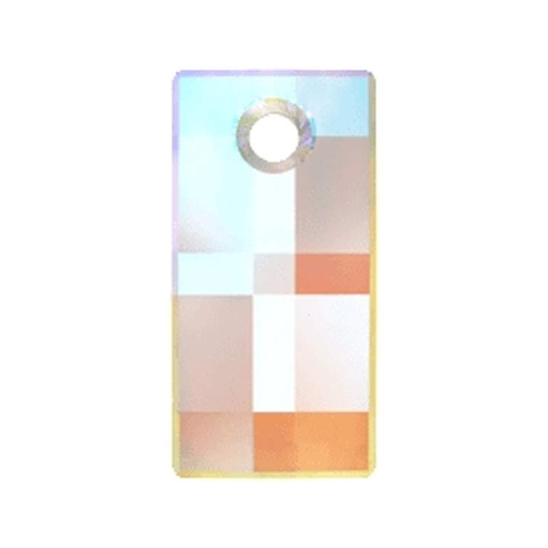 Swarovski Crystal Pendants 6696 20 mm Crystal Blue AB