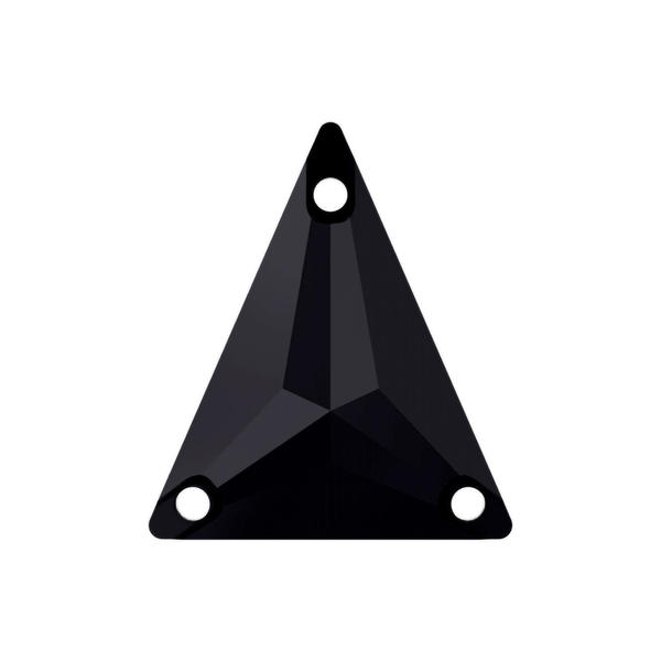 Swarovski Sew-on Crystals 3271 18 x 21,1 mm Jet