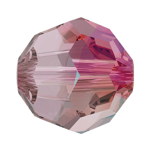 Swarovski Crystal Beads 5000 4 mm Light Amethyst Shimmer