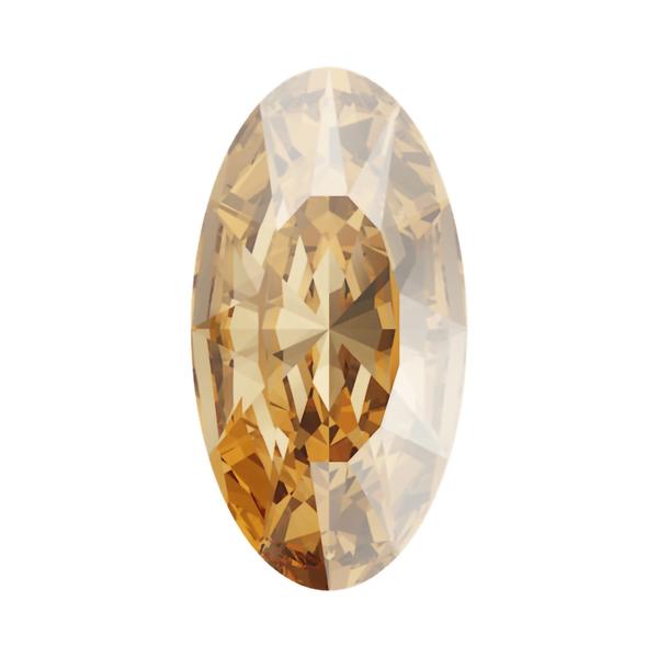 Swarovski Fancy Stones 4162 18 x 9,5 mm Crystal Golden Shadow F