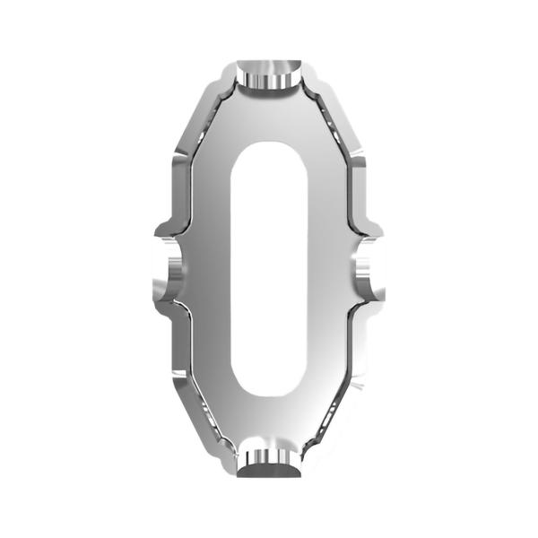 Swarovski Fancy Stone Settings 4595/S 8 x 4 mm Rhodium 3PH2OH
