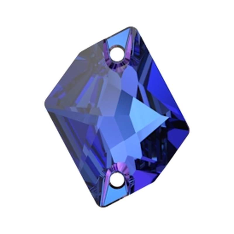 Swarovski Sew-on Crystals 3265 20 x 16 mm Crystal Heliotrope F