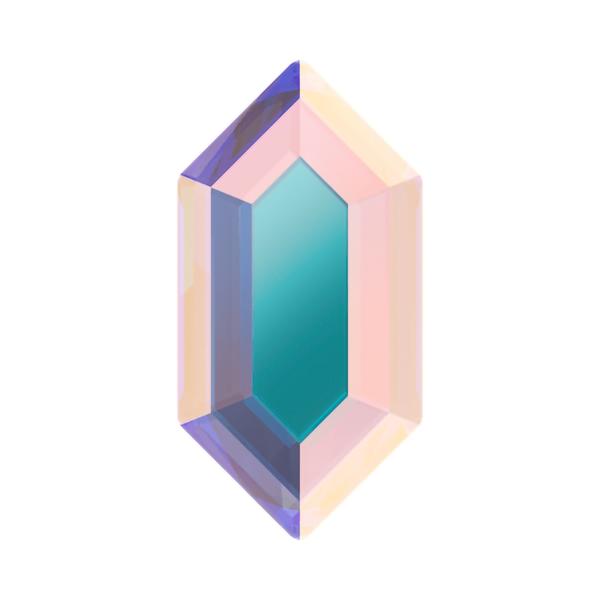 Swarovski Flatback Crystals 2776 8,2 x 4,2 mm Crystal AB F