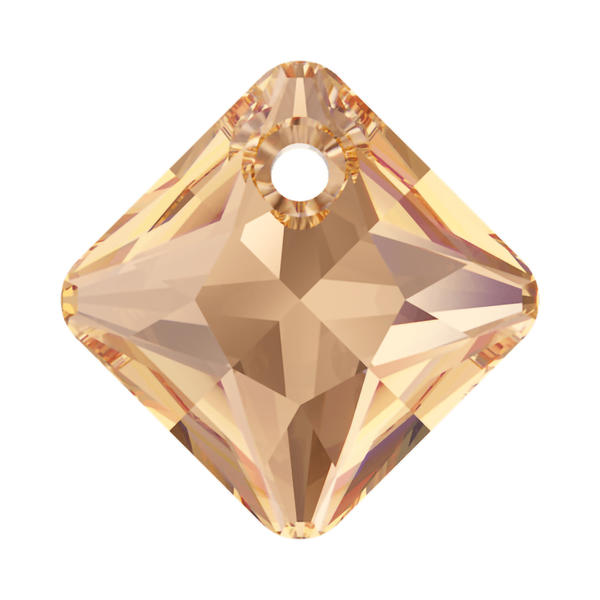 Swarovski Crystal Pendants 6431 11,5 mm Light Colorado Topaz