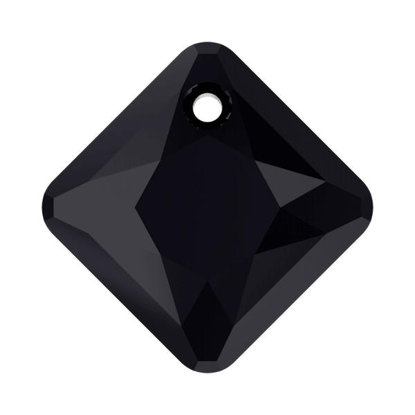 Swarovski Crystal Pendants 6431 16 mm Jet