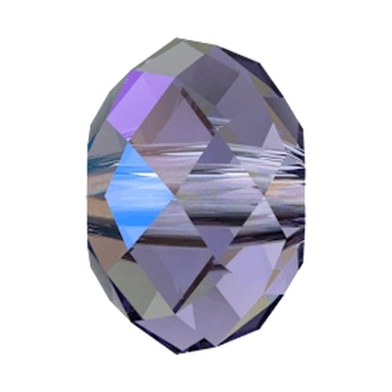 Swarovski Crystal Beads 5040 6 mm Tanzanite Shimmer