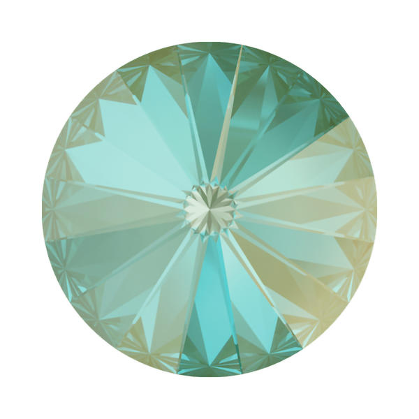 Swarovski Round Stones 1122 12 mm Crystal Silky Sage Delite