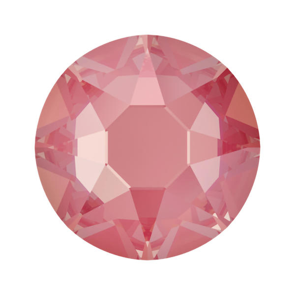 Swarovski Hotfix Crystals 2078 ss 12 Crystal Lotus Pink Delite HF