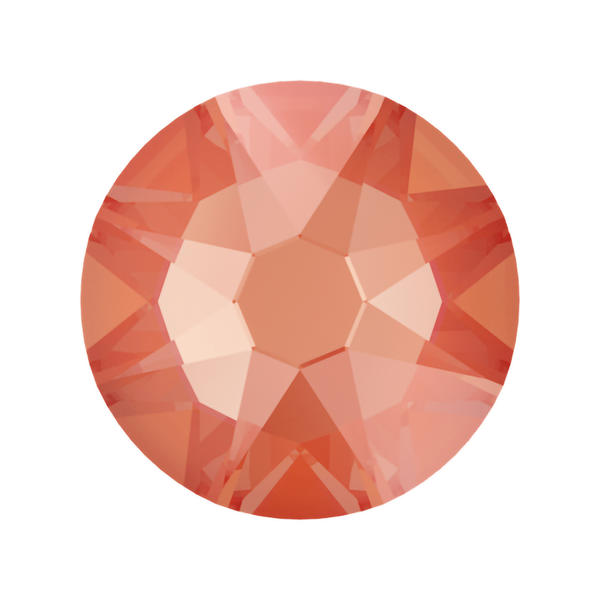 Swarovski Flatback Crystals 2088 ss 30 Crystal Orange Glow Delite