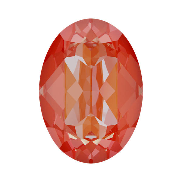 Swarovski Fancy Stones 4120 14 x 10 mm Crystal Orange Glow Delite