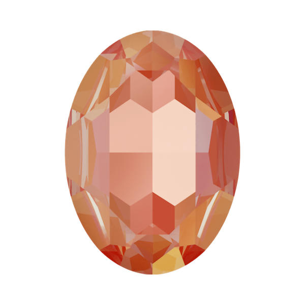 Swarovski Fancy Stones 4127 30 x 22 mm Crystal Orange Glow Delite