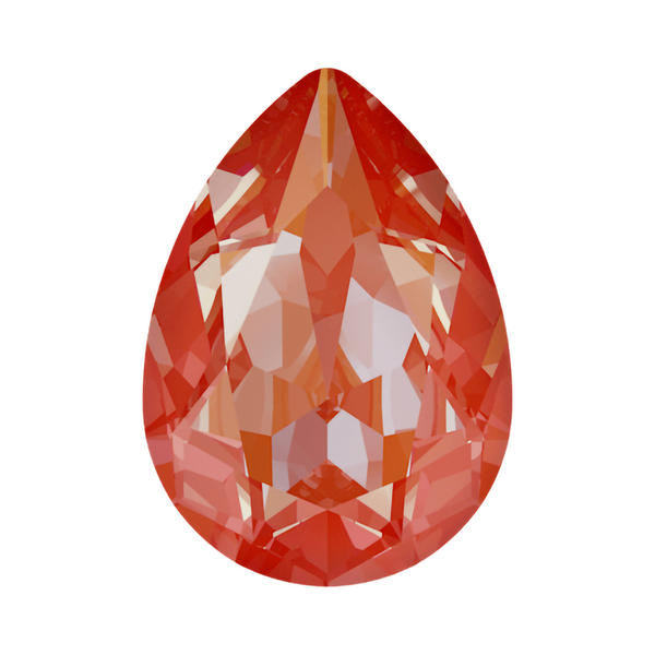 Swarovski Fancy Stones 4320 14 x 10 mm Crystal Orange Glow Delite