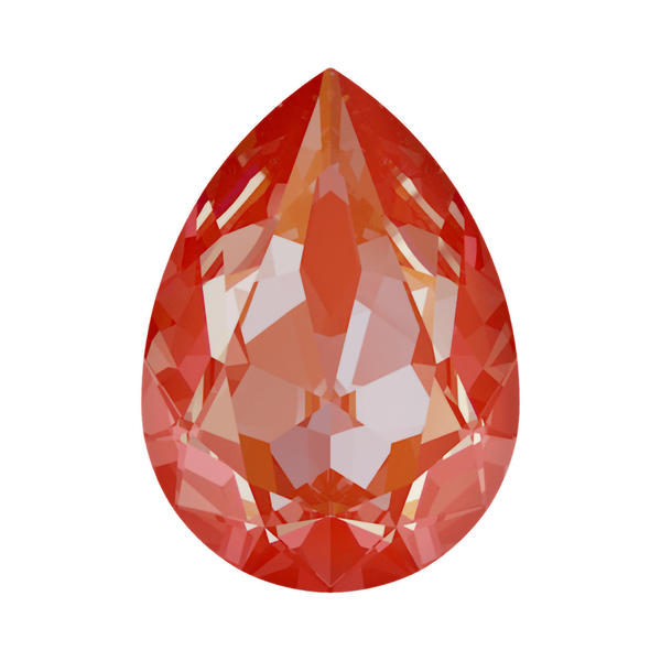Swarovski Fancy Stones 4320 18 x 13 mm Crystal Orange Glow Delite