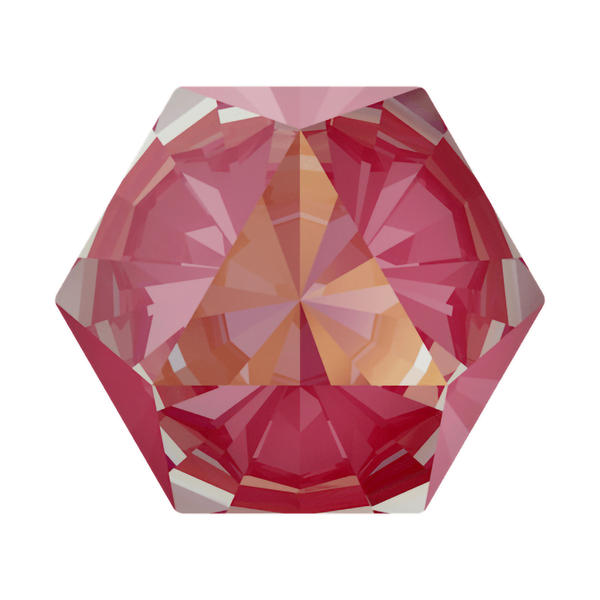 Swarovski Fancy Stones 4699 14 x 16 mm Crystal Lotus Pink Delite