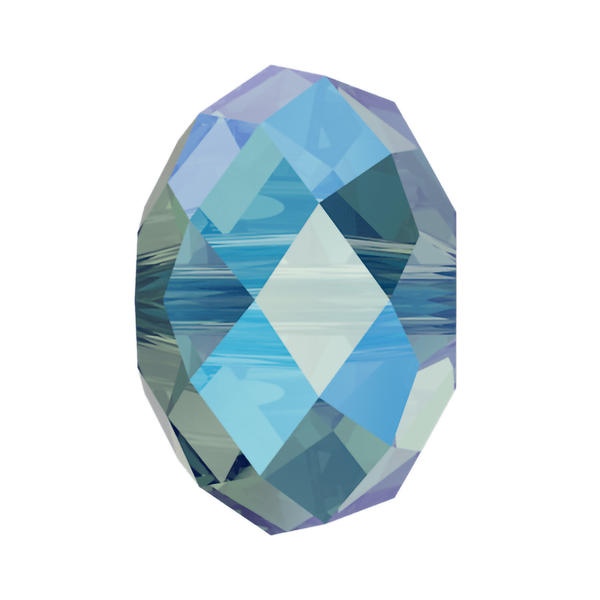 Swarovski Crystal Beads 5040 6 mm Erinite Shimmer 2X
