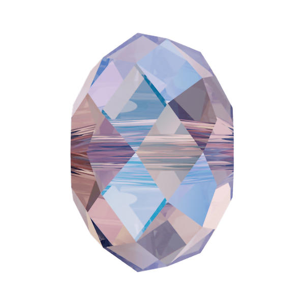 Swarovski Crystal Beads 5040 8 mm Light Amethyst Shimmer 2X