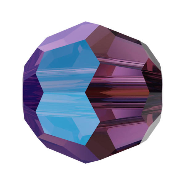 Swarovski Crystal Beads 5000 4 mm Amethyst Shimmer