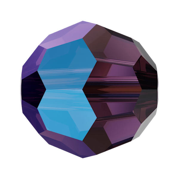 Swarovski Crystal Beads 5000 6 mm Amethyst Shimmer