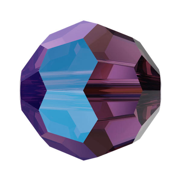 Swarovski Crystal Beads 5000 8 mm Amethyst Shimmer