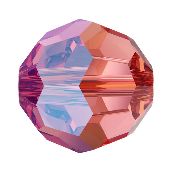 Swarovski Crystal Beads 5000 8 mm Rose Peach Shimmer